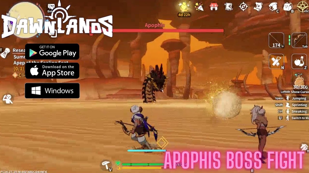 APOPHIS BOSS | DAWNLANDS GAMEPLAY | SOLO PLAY #14