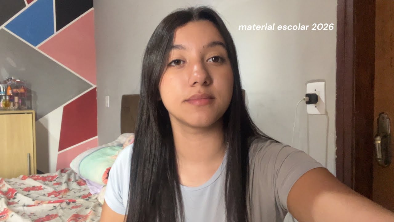 meu material escolar 2026 🩷