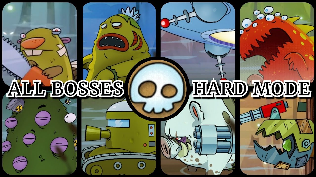 Swamp Attack - All Bosses (Hard Mode)
