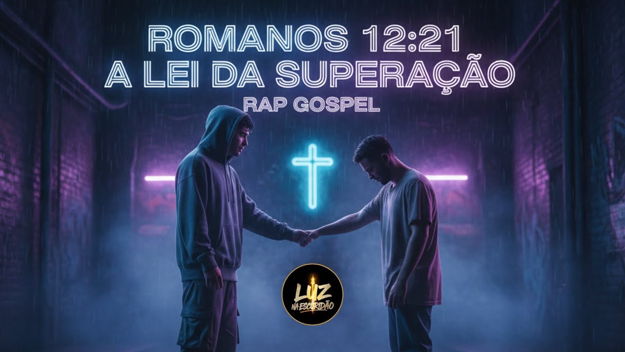 Vence o Mal com o Bem 🎧 RAP Luz na Escuridão 💿 Romanos 12:21 | A Lei da Superação
