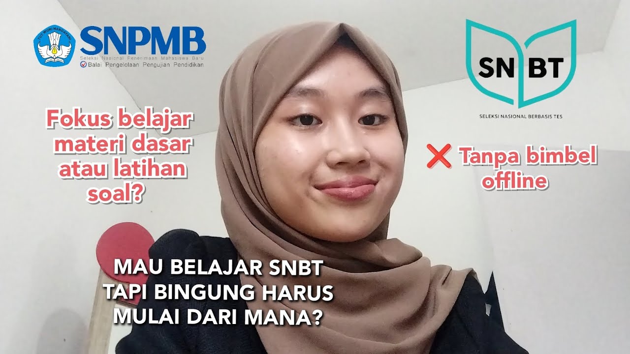 Tips Lolos SNBT 📑 || Cara Belajar Sendiri yang Efektif, Tanpa Bimbel Offline