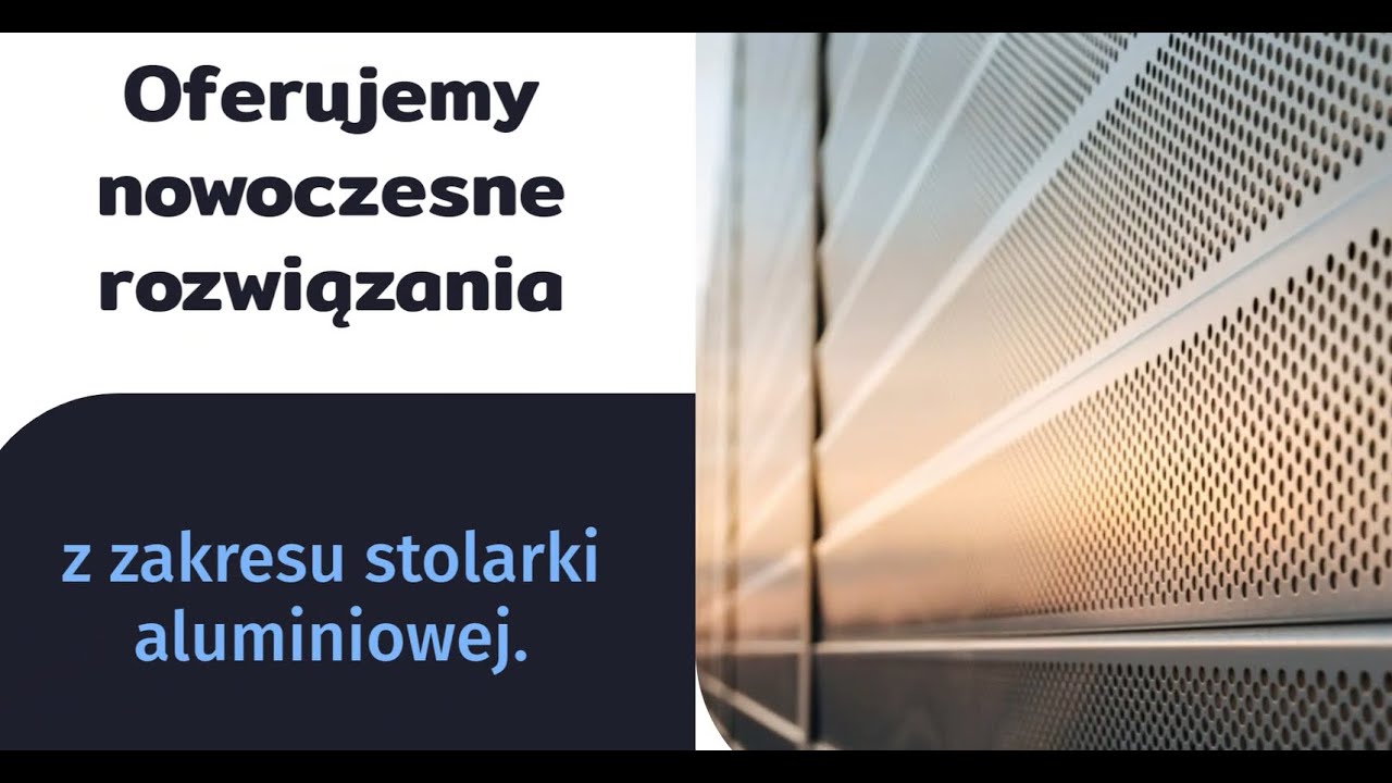 Stolarka aluminiowa Koźmin Wielkopolski GMB