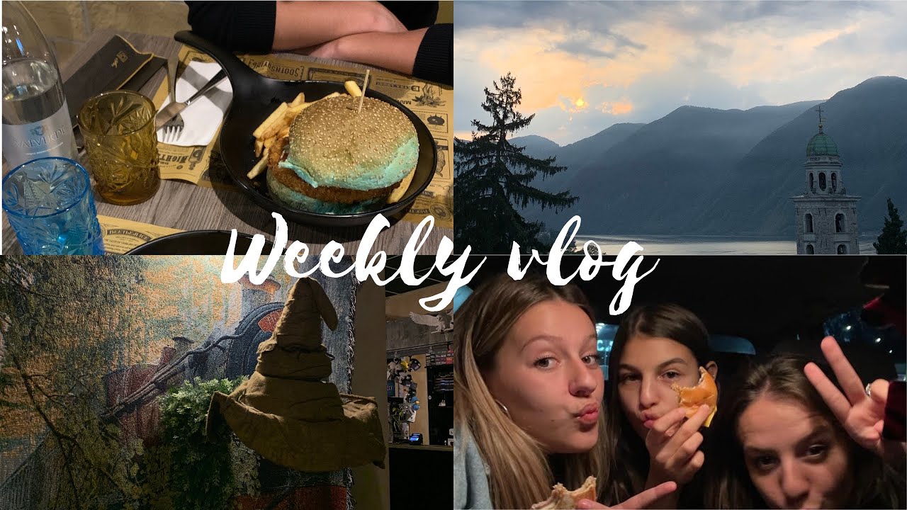 WEEKLY VLOG: Ristorante a tema HP, La mia amica parte per un anno & Ho il First | Valeria Martinelli