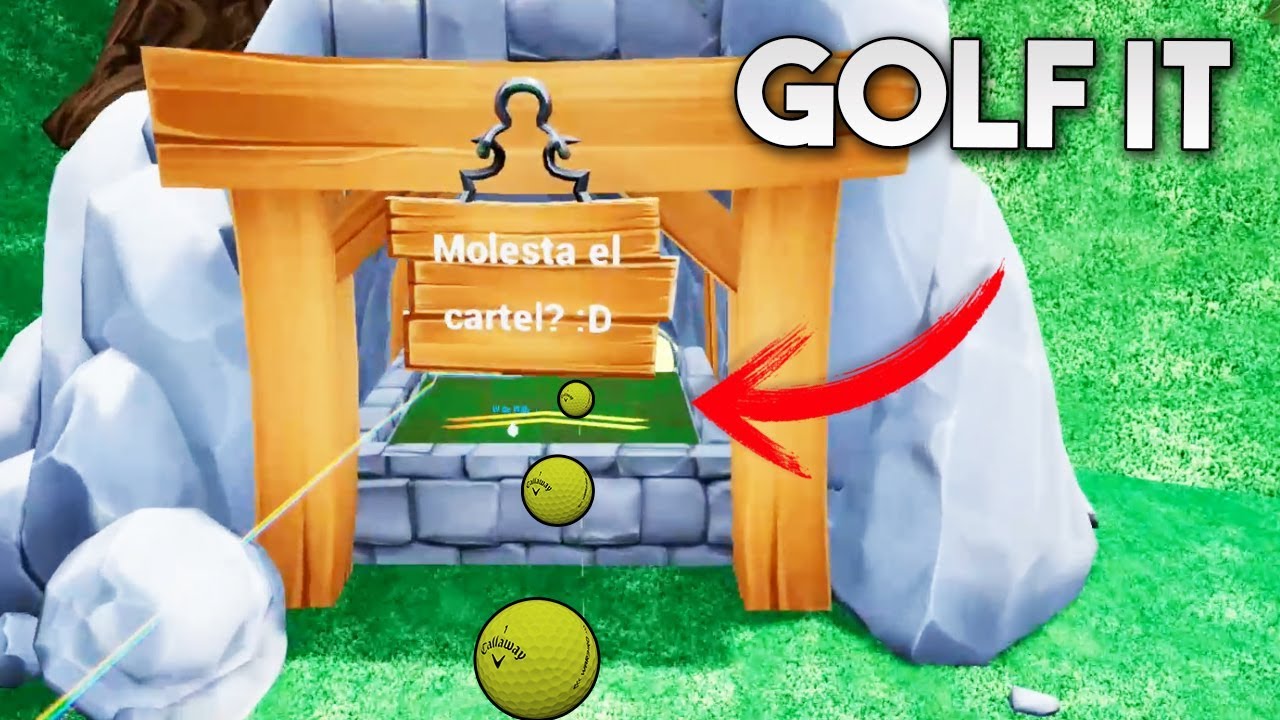 MOLESTA EL CARTEL??? QUE GRACIOSO!! GOLF IT!