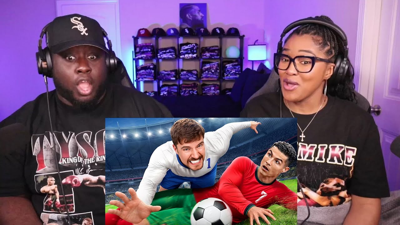 Kidd and Cee Reacts To Beat Ronaldo, Win $1,000,000 (Mr Beast)