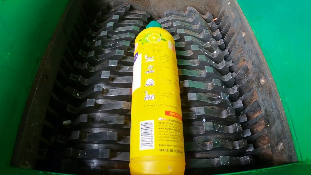WHAT HAPPENED IF YOU DROP DISHWASHING LIQUID INTO FAST SHREDDER MACHINE | TOP 3 VIDEOS COMPILATION