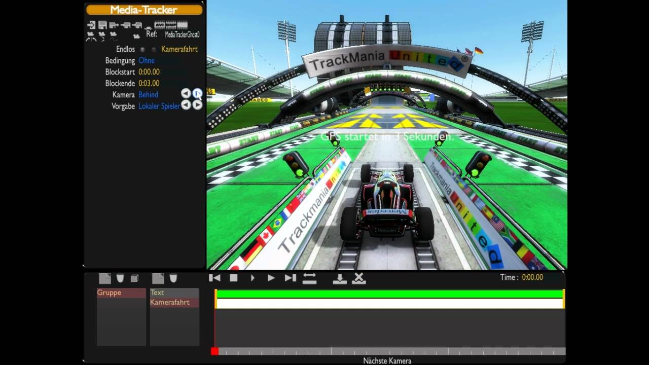 TrackMania [MediaTracker] Tutorial #001: Countdown GPS erstellen [Deutsch | HD]