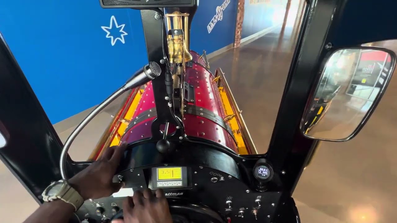 Drivers View of The Liberty Center Express, Wattman Mini Express, Electric Mall Train