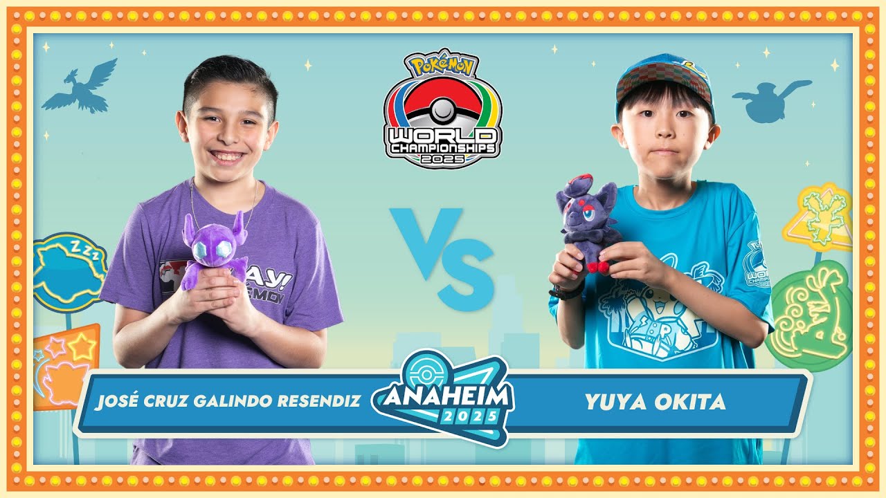 Jose Cruz G. R. vs Yuya Okita - Pokémon TCG Junior Finals | 2025 Pokémon World Championships