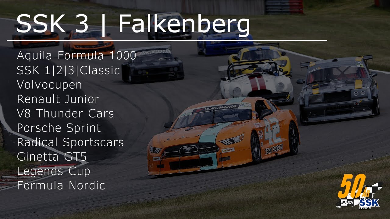 SSK-serien deltävling 3 från Västkustloppet i Falkenberg - Lördag