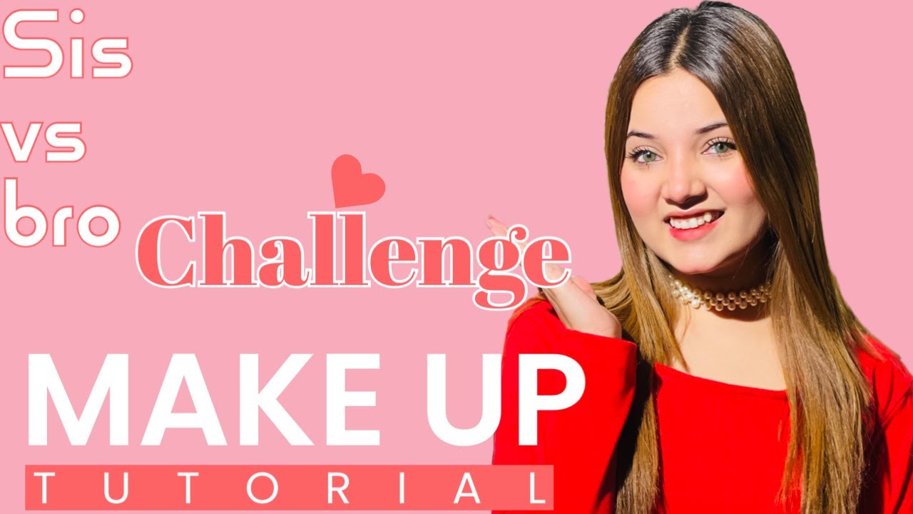 SIS VS BRO MAKEUP CHALLENGE |BURA HAL HO GAYA😡😂 | BY RABEECA KHAN |