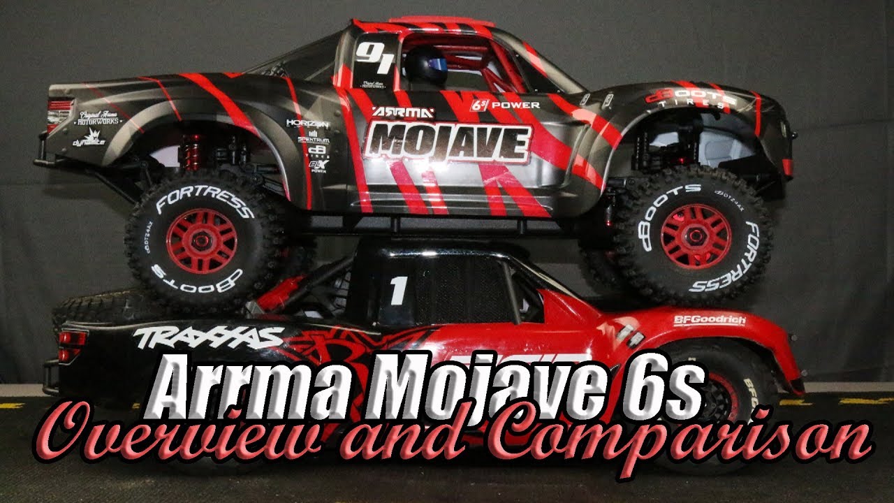Arrma Mojave 6S Overview and Size Comparison