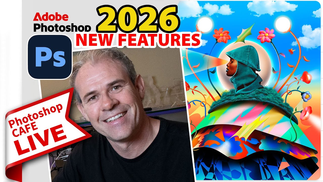 Photoshop 2026 new Features with Colin Smith