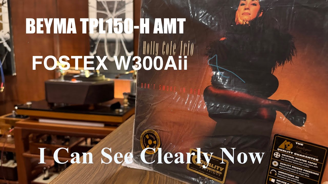 Pure DHT Sound: Holly Cole Trio Played on 10Y SE with Fostex & Beyma TPL150 Horn -AMY