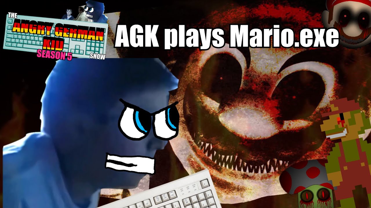 Angry German Kid Episode 50: AGK plays Mario.exe