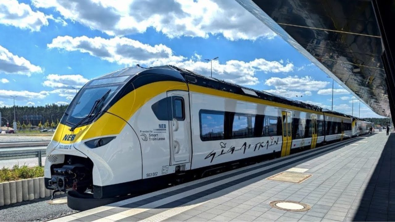 Tesla Launches Germany's First Fully Electric 'Giga Train,' Pioneering Green Transportation