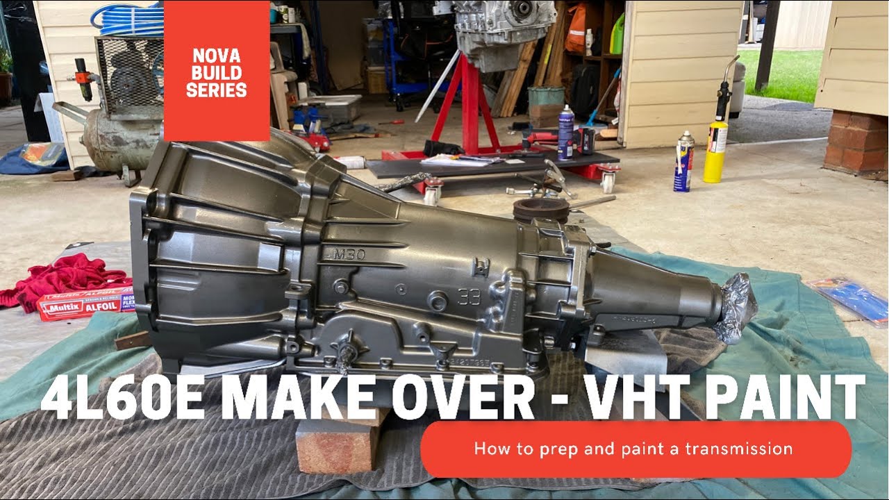 Painting my Transmission 4L60E with VHT Paint