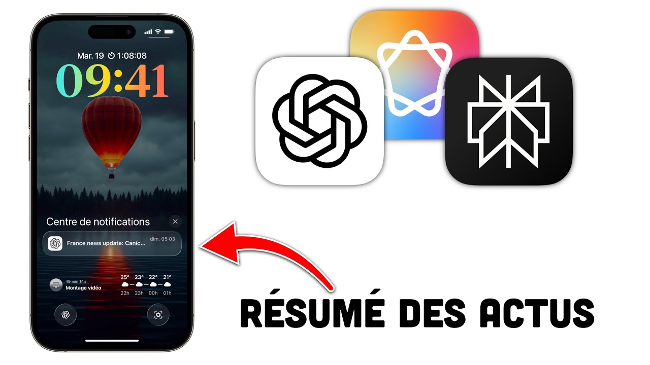 Comment j’utilise l'IA au QUOTIDIEN sur iPhone (pour GAGNER DU TEMPS)