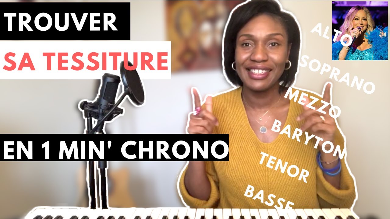Trouver facilement son type de voix (tessiture) en moins de 3 minutes