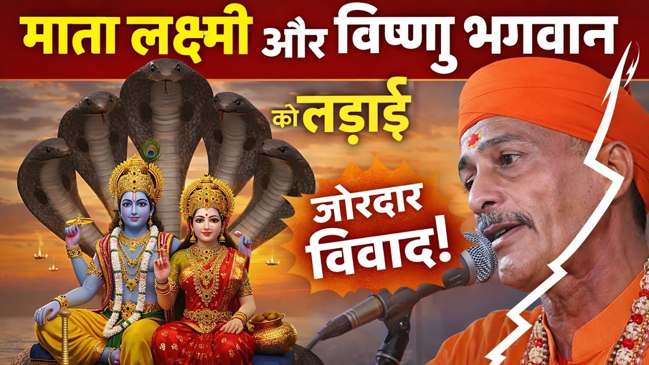 लक्षमी जी और भगवान विष्णु की लड़ाई पौराणिक संवाद शिवपुरी जी गोस्वामी की आवाज में 