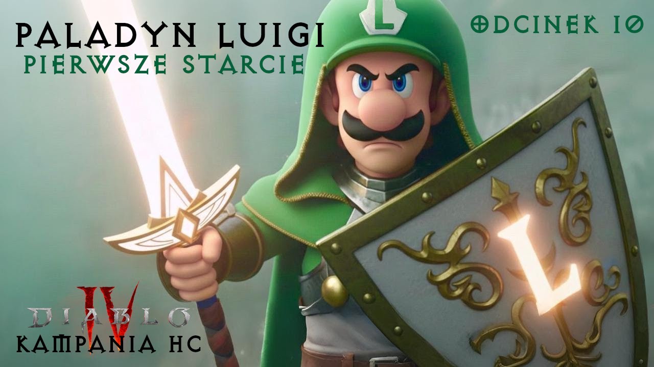 🔴Paladyn Luigi - Pierwsze Starcie🔴Kampania Diablo IV Hardcore🔴Odc.10