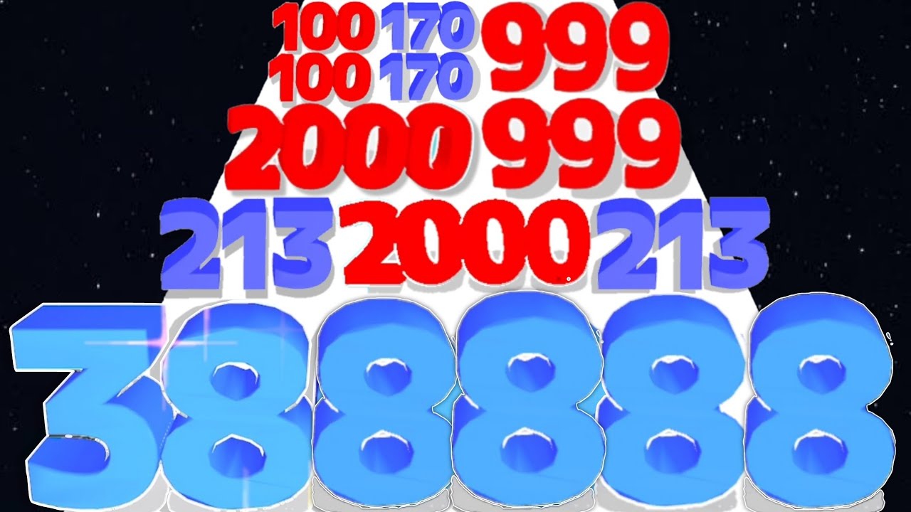 Number Master Gameplay Walkthrough - Number Run 3D Math Games Max Level