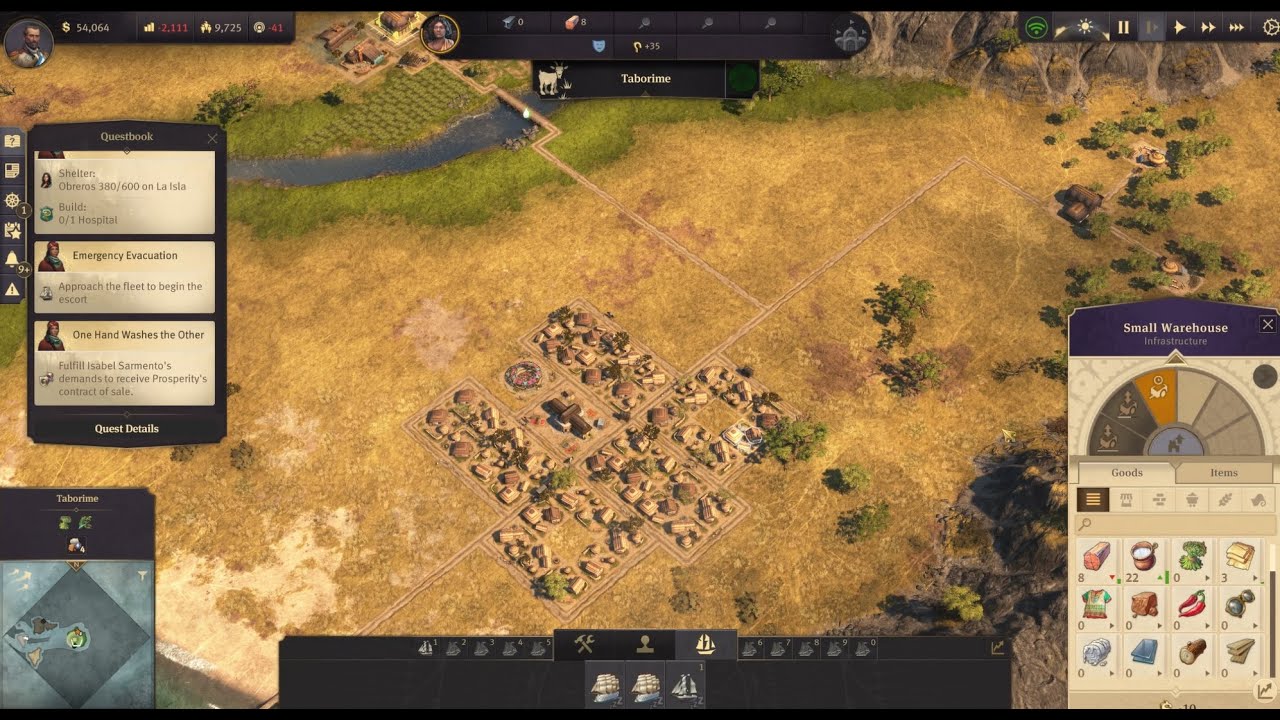 Anno 1800: We settle and build Taborime (Very Hard Campaign Episode 9)