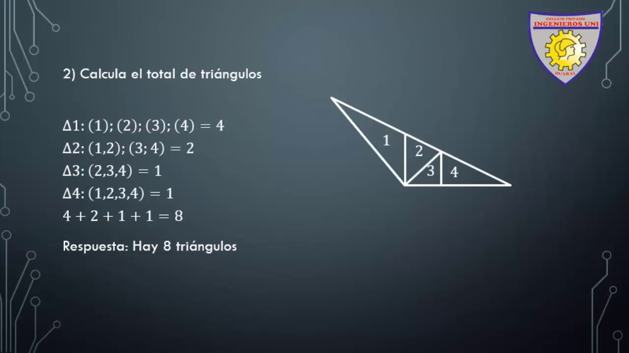 10 Clase RM Conteo de triángulos - Quinto Grado de Primaria
