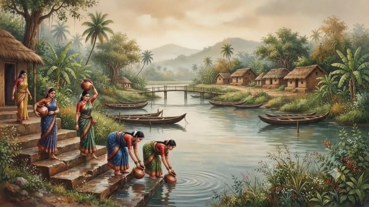 A Peaceful Rainy Morning in Odisha Village 🌿 | Monsoon Village Life | Cozy Rain Ambience