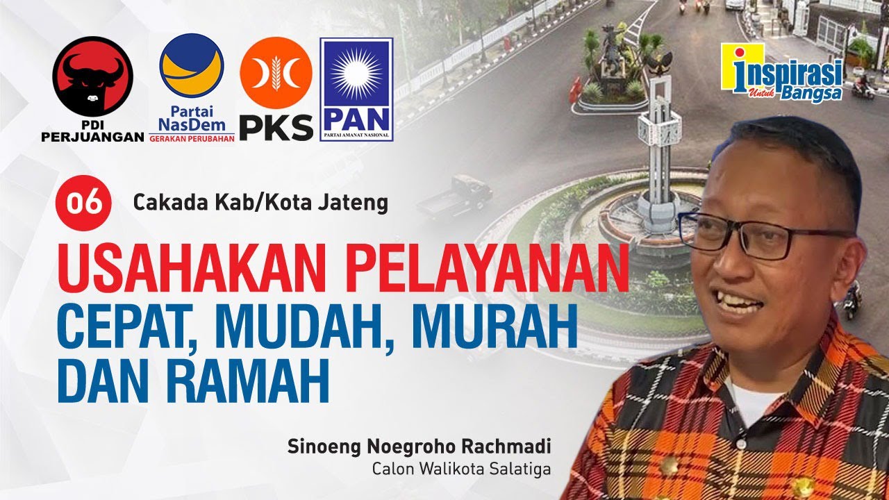 KOMUNIKASI DENGAN WALIKOTA ITU GAMPANG (Cakada Kab/Kota Jateng - 06)