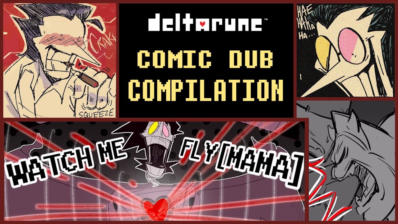 Сборник комиксов DELTARUNE - [Озвучка]