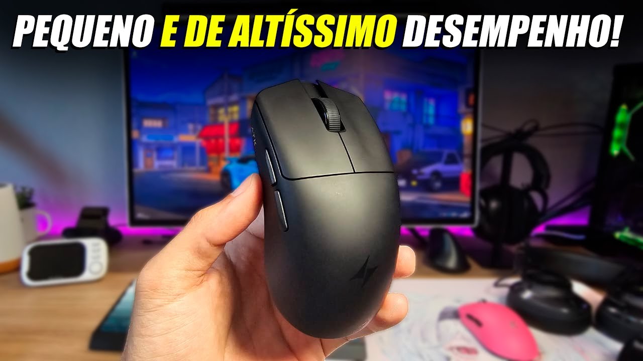 ATK F1 V2 ULTIMATE! Mouse lançamento da ATK com desempenho absurdo!