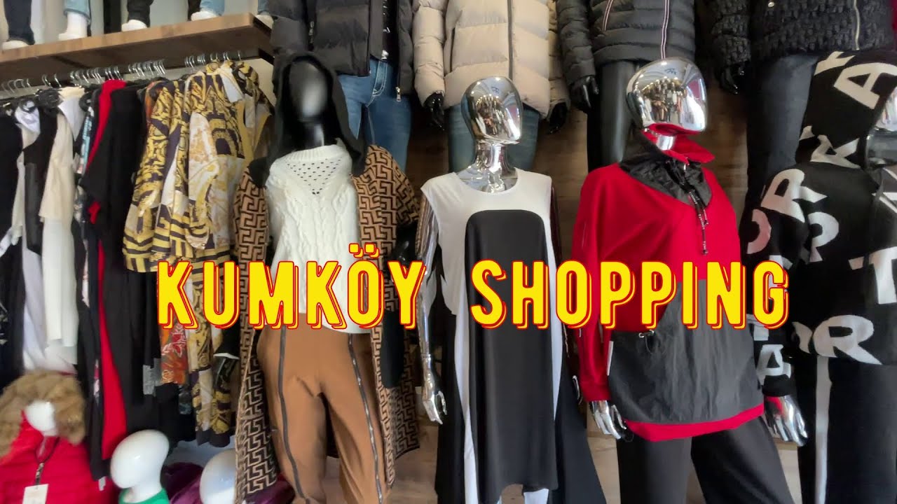 KUMKÖY. SHOPPING in der Nähe von Hotels NOVA, KIRMAN SIDEMARIN, Calyptus. Türkei  