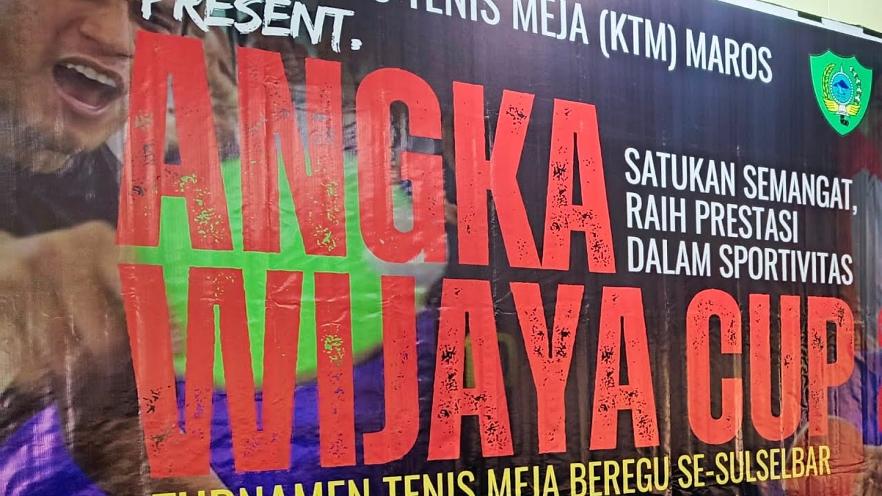 Hasrul (PTM Puri taman sari) vs Nurdin (PTM Villa Mutiara) angka Wijaya cup 2
