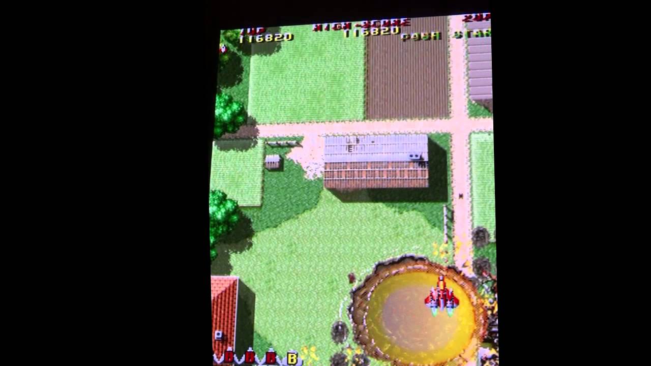 Raiden 2. Jamma PCB