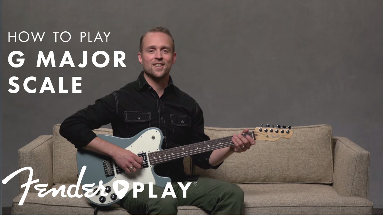 Как играть гамму соль мажор | Гитарные гаммы | Fender Play