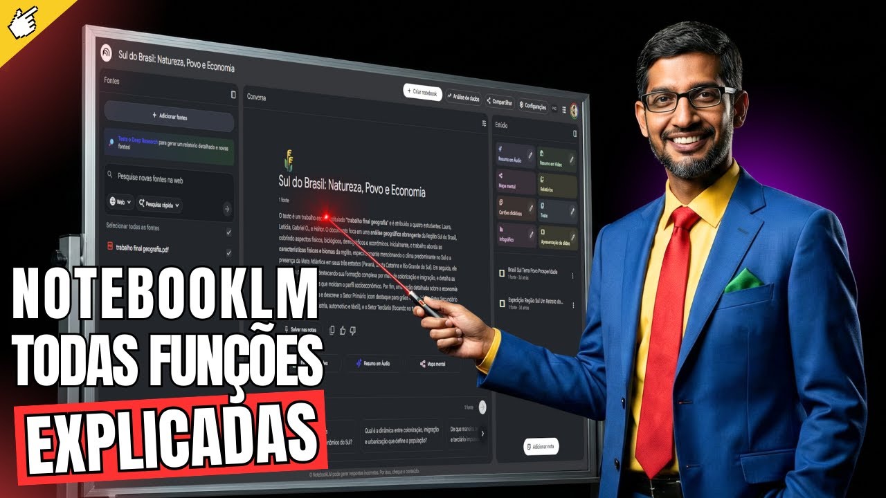 📘 Guia Definitivo: Todas as Funções do NotebookLM do Google em Menos de 18 Minutos!