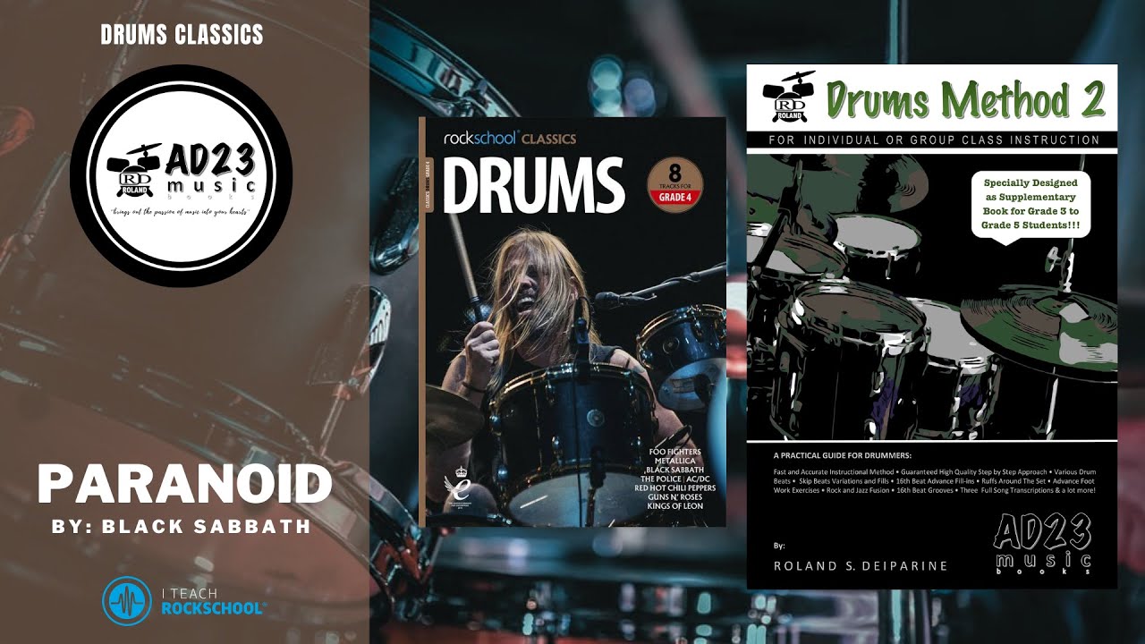 Paranoid | Drums Classics Grade 4