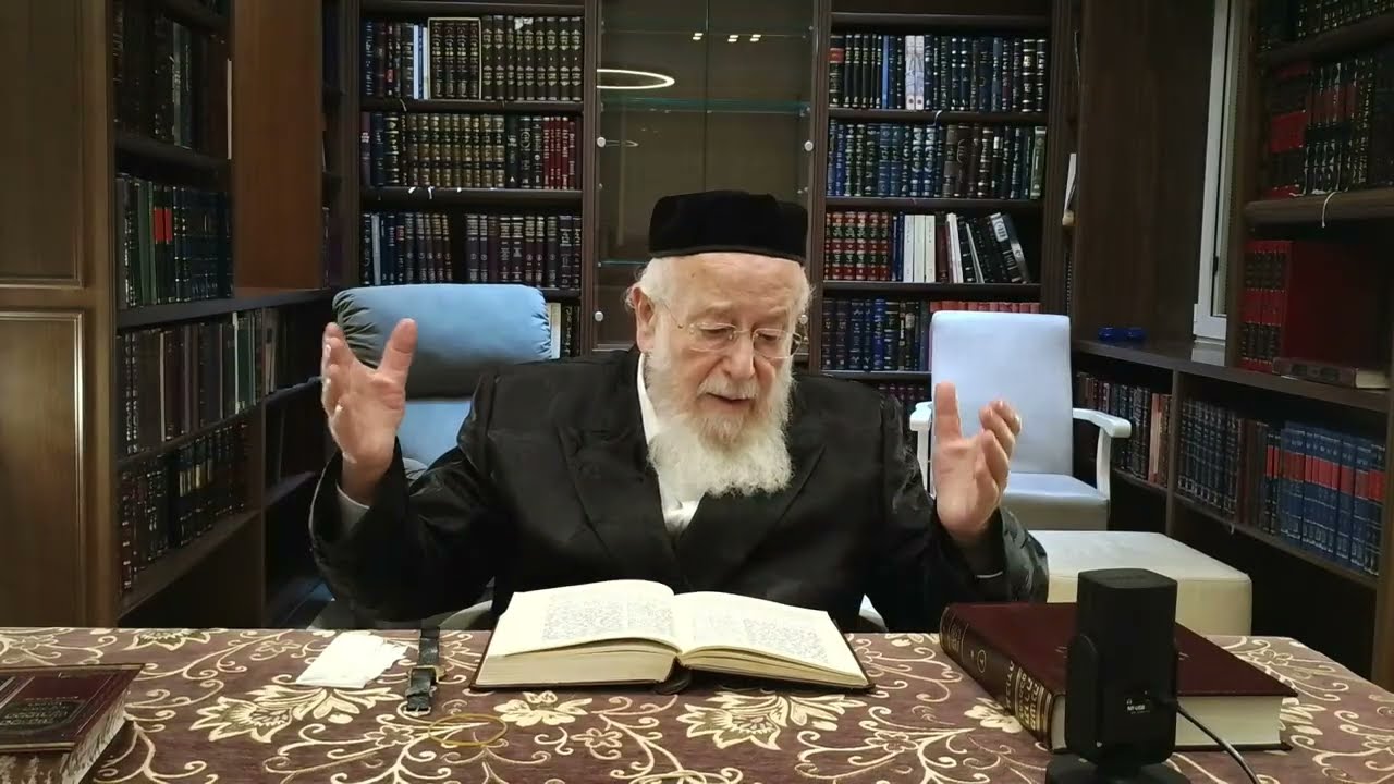 Rav Schlesinger de Strasbourg | שיעור פרשת השבוע - ויגש תשפ