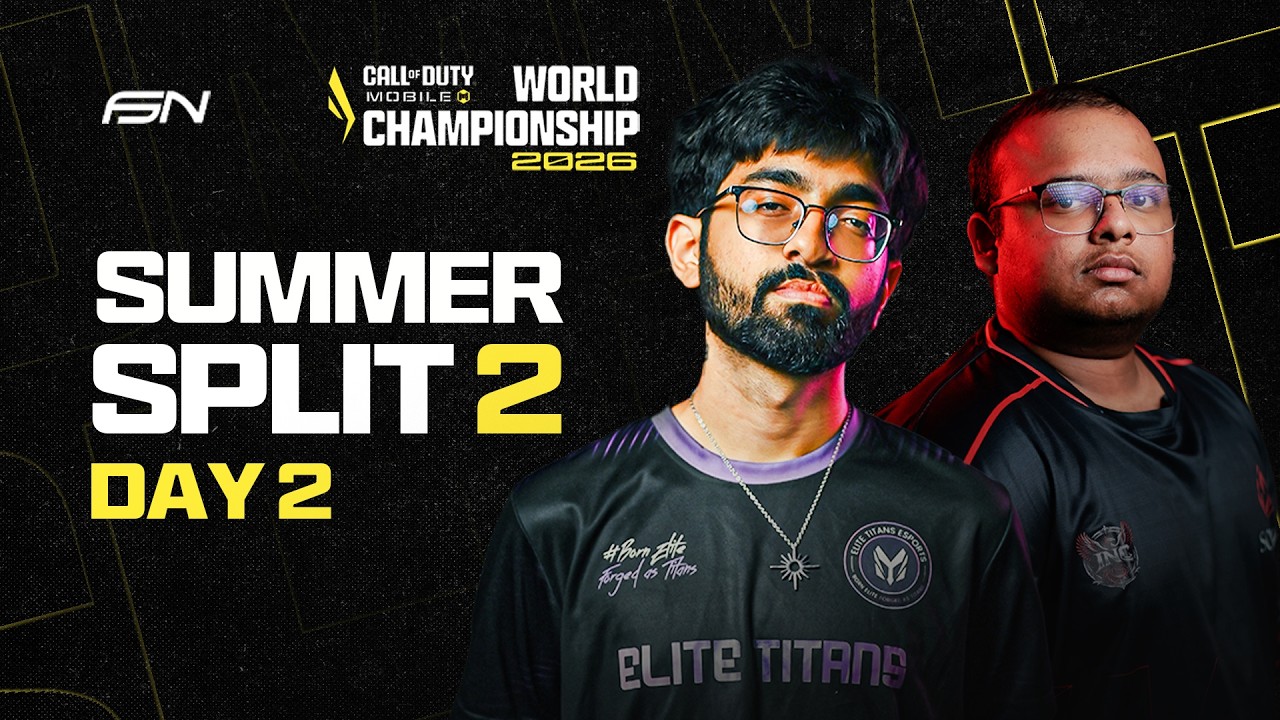 CODM World Championship 2026 | India Summer Split - II | Day - 2