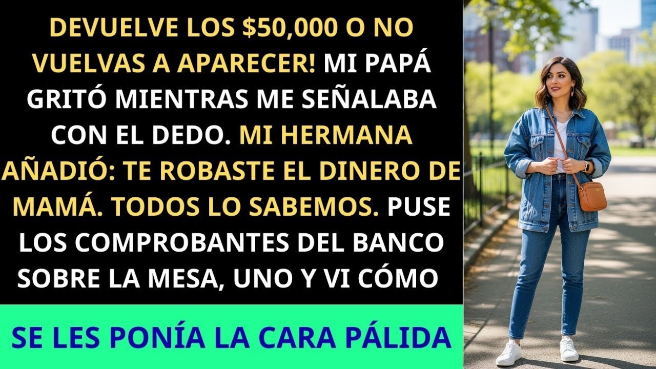 🔥Mis padres me dijeron ‘Devuelve los 50 mil euros o no regreses a casa’… así que investigué la verd🔥