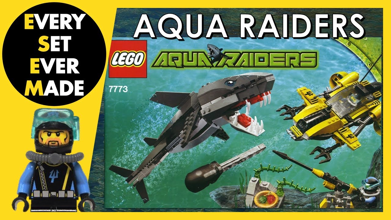 AQUA RAIDERS| EVERY LEGO SET EVER MADE | 2007