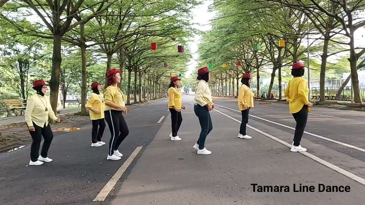KISS AND SAY GOODBYE LINE DANCE // BY TAMARA LINE DANCE