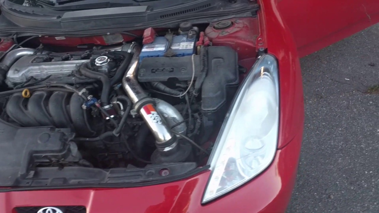 Toyota Celica T23 1ZZ-FE Turbo revving