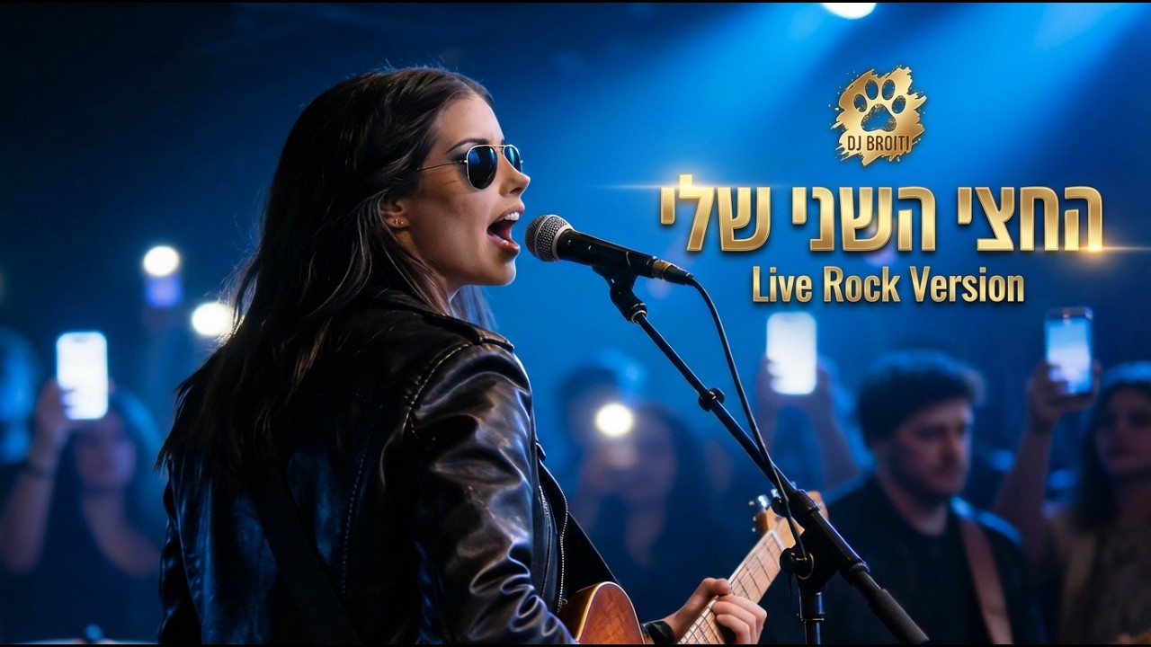 My Second Self (החצי השני שלי) | Hebrew Rock Live Performance