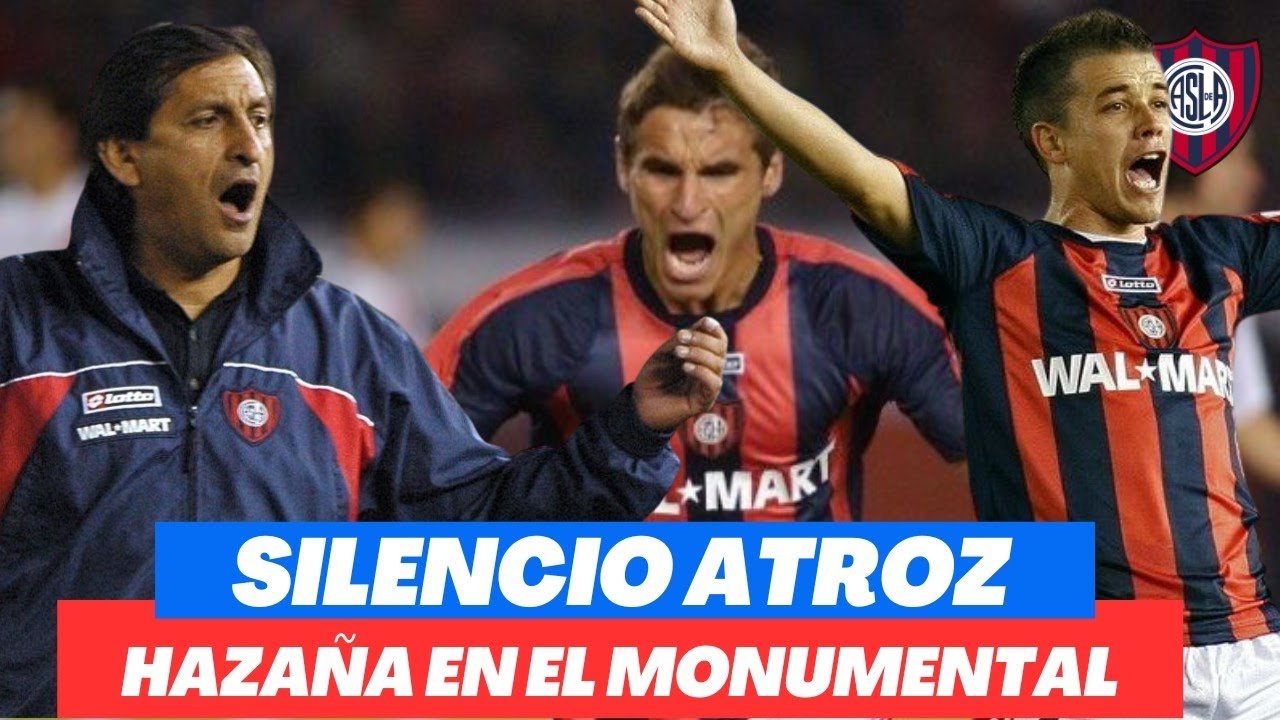 SAN LORENZO - RIVER EN COPA LIBERTADORES 2008 - SILENCIO ATROZ EN EL MONUMENTAL - PARTIDO COMPLETO