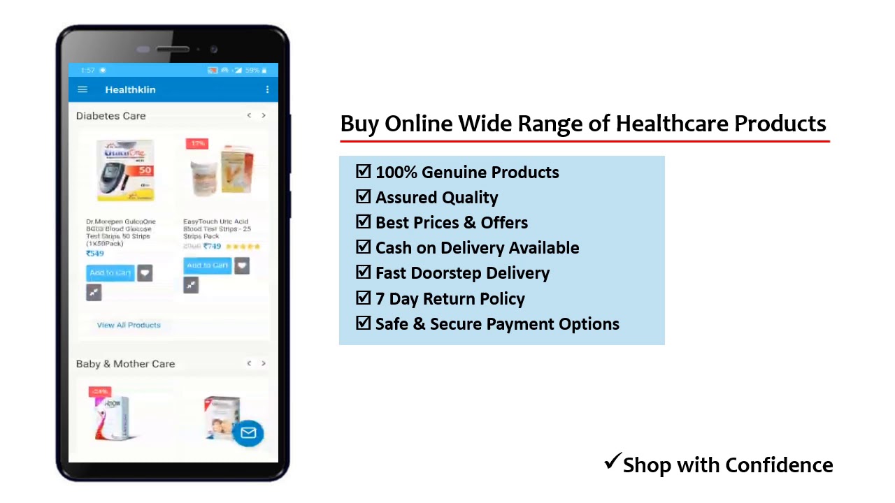 Healthklin - Genuine Healthcare & Medical Products Buy Online in India