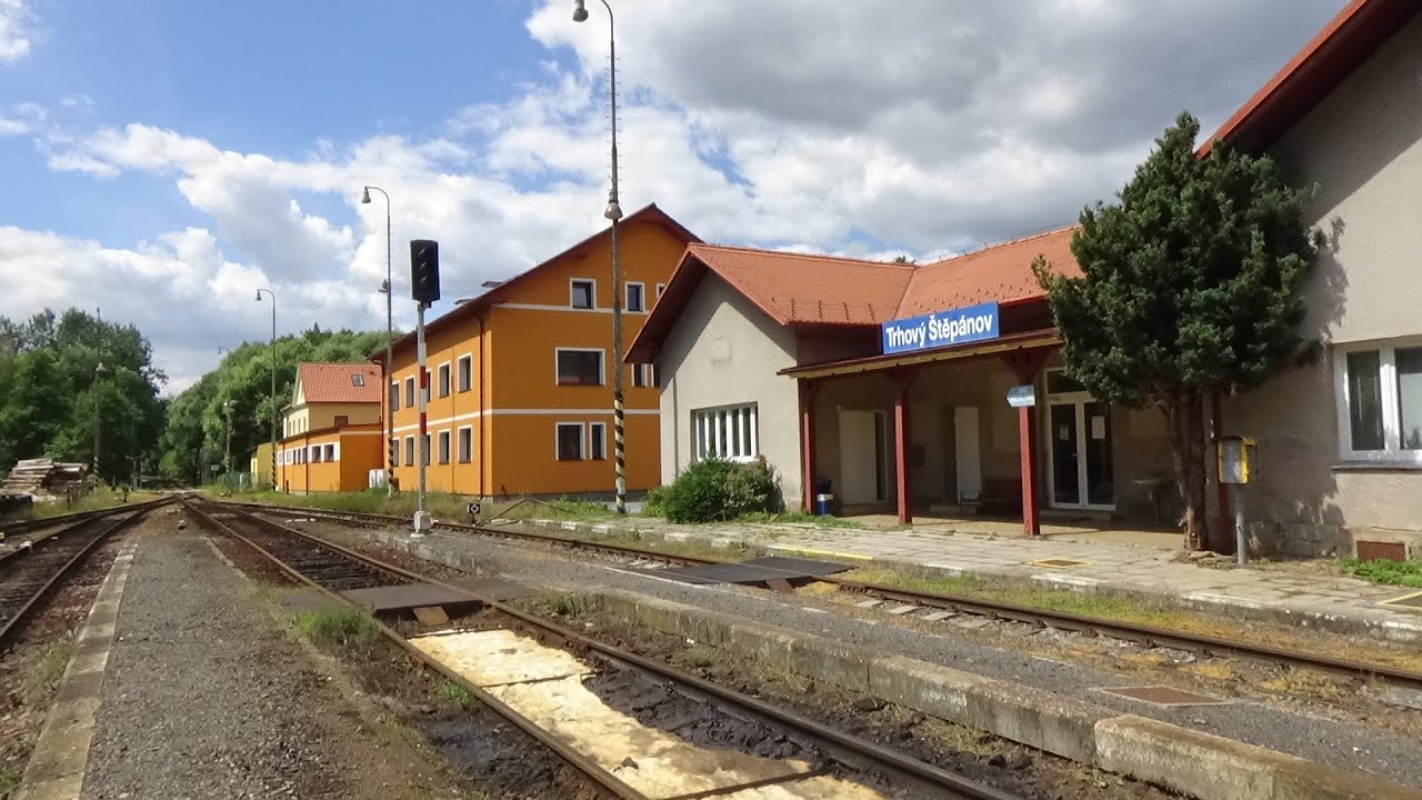Nádraží Trhový Štěpánov 11.7.2022