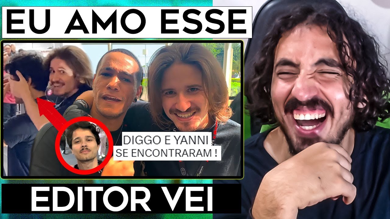 FIZ O DIGGO E O YANNI SE ENCONTRAREM! - MATOSU | Leozin React