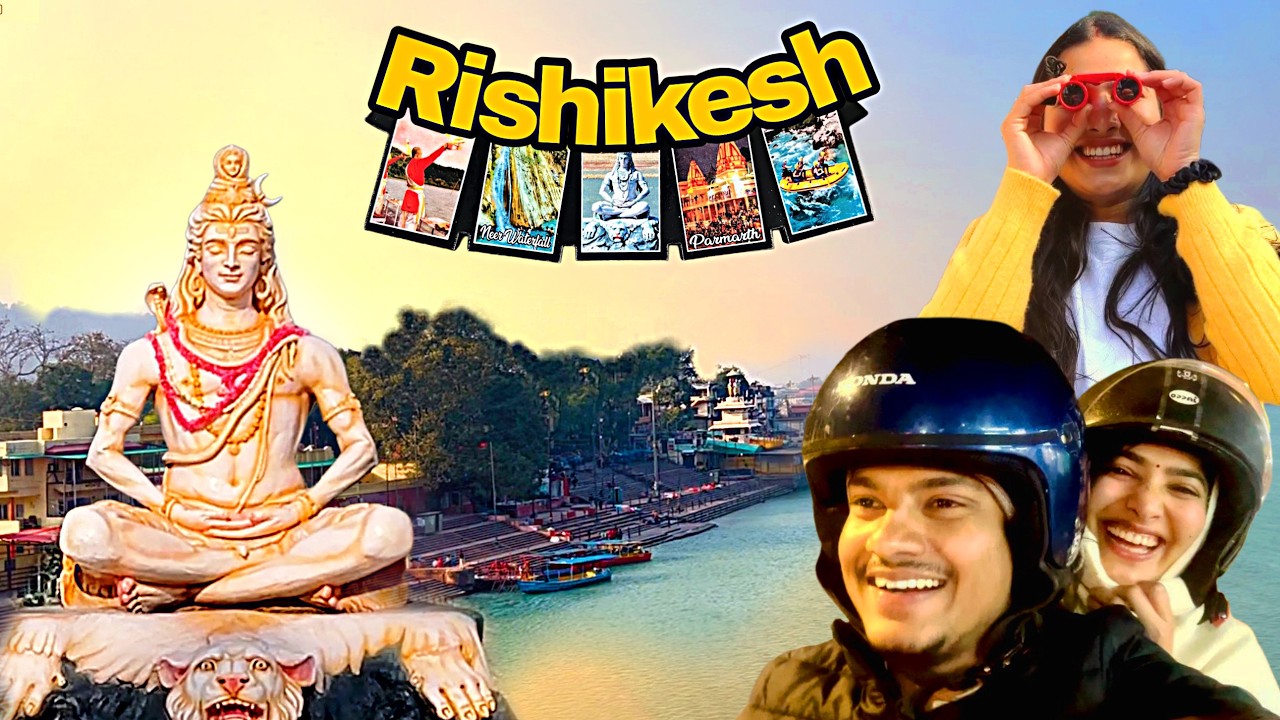 Rishikesh Pahunch Gaye 😍 | Mahashivratri Special 🔱 @RohitKavitaVlogs